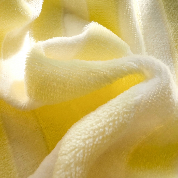 91家纺网 家纺一手货源 找家纺 小叮当家纺仓储工厂店 买家秀 爆款花型2025新款小清新绣花牛奶绒经典条纹系列单品床单床笠床单床笠单件 床单-黄条熊猫