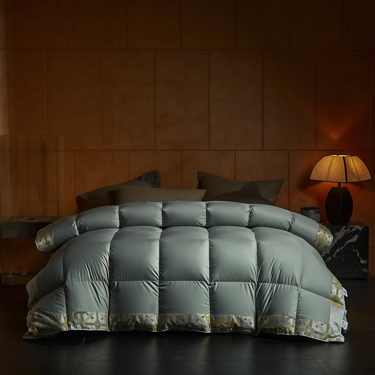 91家纺网 家纺一手货源 找家纺 （总）暖羽屋羽绒馆 2025新款莱赛尔 95白鸭绒被芯 鸭绒被子 婚庆双人被 绣花羽绒被 冬被被子被芯