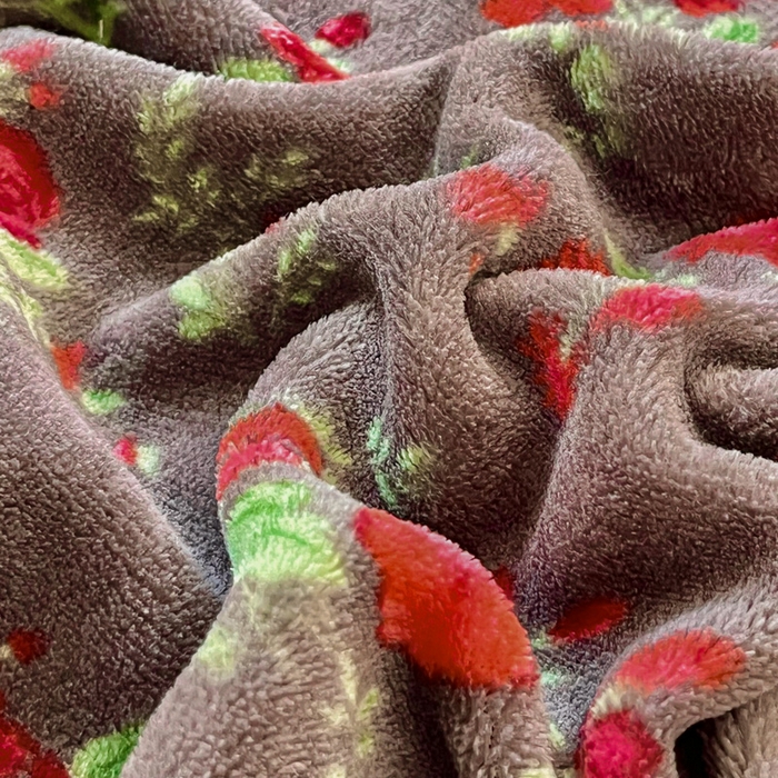 91家纺网 家纺一手货源 找家纺 尚美 2025新款豆豆绒高克重床盖被套四件套 小美好