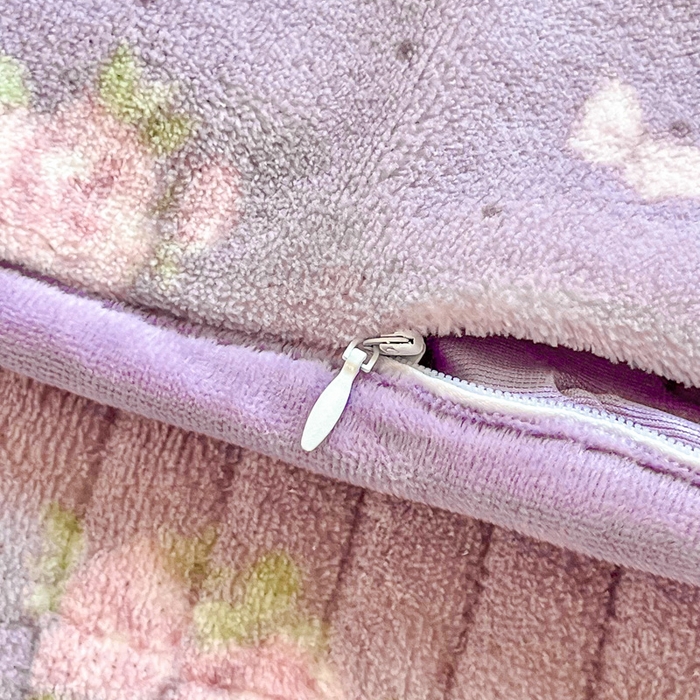 91家纺网 家纺一手货源 找家纺 尚美 2025新款豆豆绒高克重床盖被套四件套 花梦