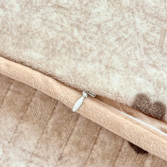 91家纺网 家纺一手货源 找家纺 尚美 2025新款豆豆绒高克重床盖被套四件套 可爱心