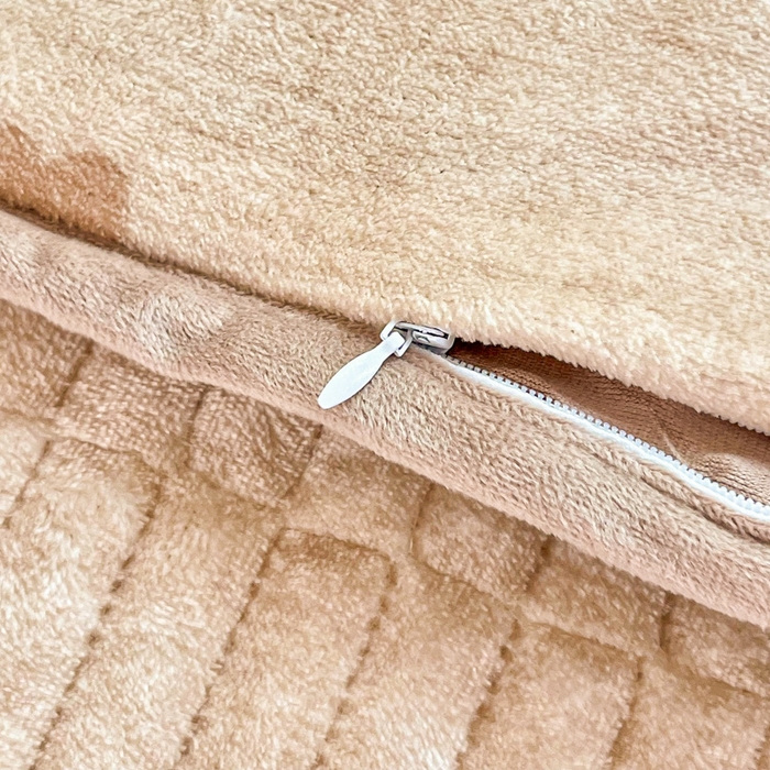 91家纺网 家纺一手货源 找家纺 尚美 2025新款豆豆绒高克重床盖被套四件套 心心狗