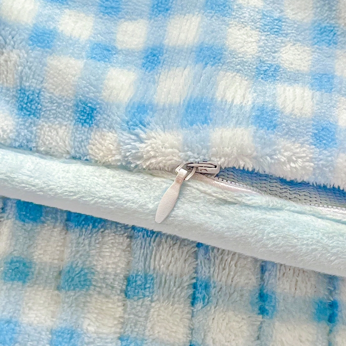 91家纺网 家纺一手货源 找家纺 尚美 2025新款豆豆绒高克重床盖被套四件套 樱桃KT猫