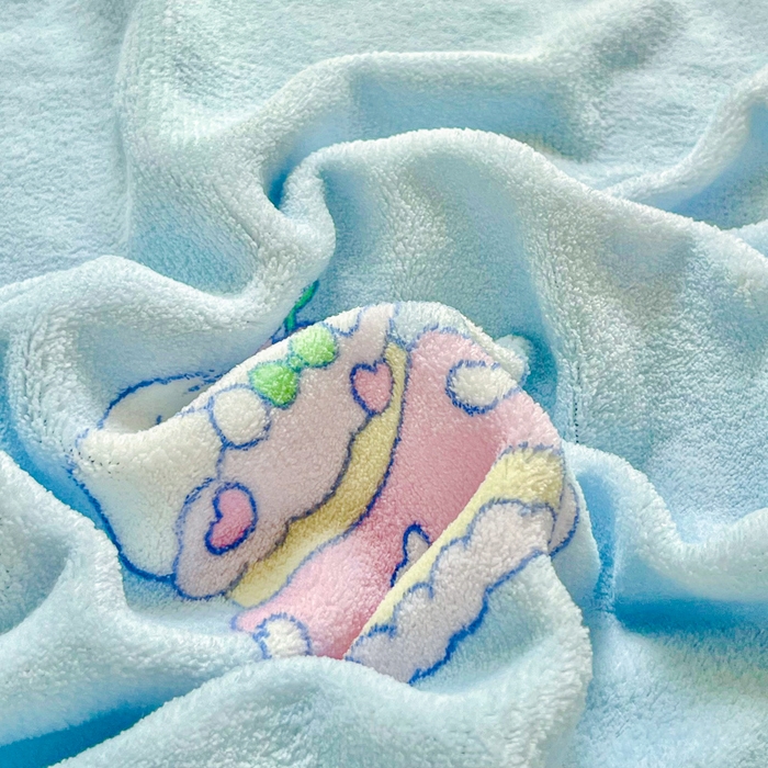 91家纺网 家纺一手货源 找家纺 尚美 2025新款豆豆绒高克重床盖被套四件套 玉桂狗