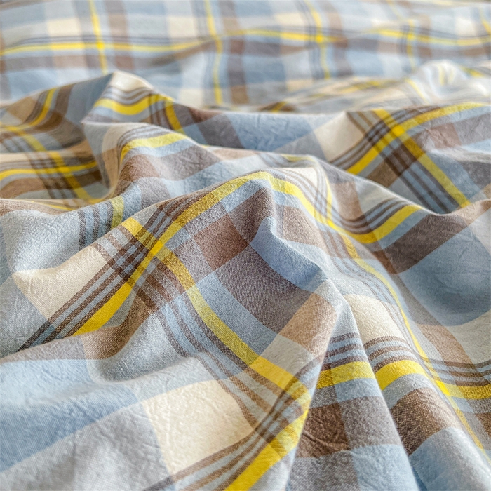 91家纺网 家纺一手货源 找家纺 （总）糯米猪家纺 2024新款全棉水洗棉床裙四件套