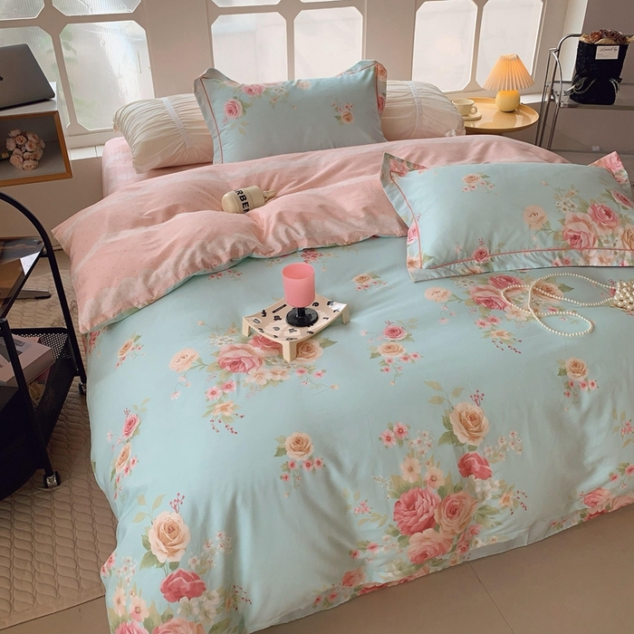 91家纺网 家纺一手货源 找家纺 （总）莱豫家纺 2024新款纯棉四件套-第九波