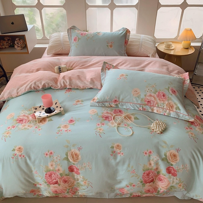 91家纺网 家纺一手货源 找家纺 （总）莱豫家纺 2024新款纯棉四件套-第九波