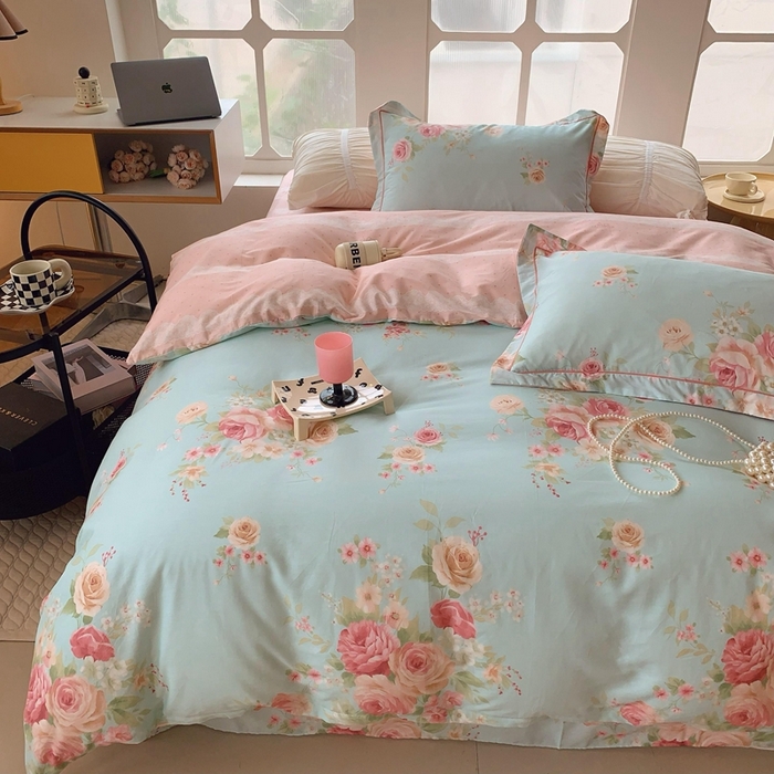 91家纺网 家纺一手货源 找家纺 （总）莱豫家纺 2024新款纯棉四件套-第九波