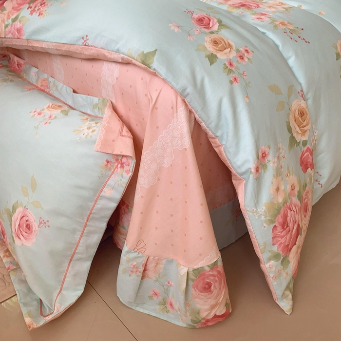 91家纺网 家纺一手货源 找家纺 （总）莱豫家纺 2024新款纯棉四件套-第九波