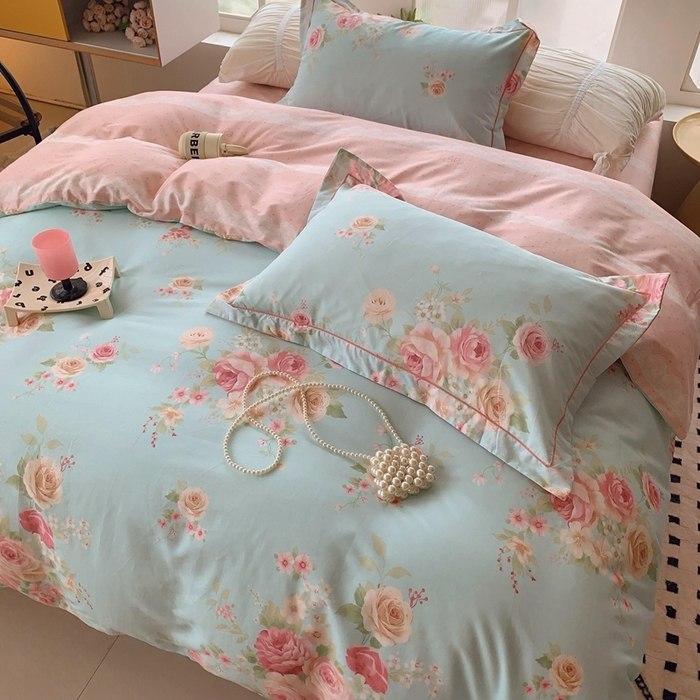 91家纺网 家纺一手货源 找家纺 （总）莱豫家纺 2024新款纯棉四件套-第九波