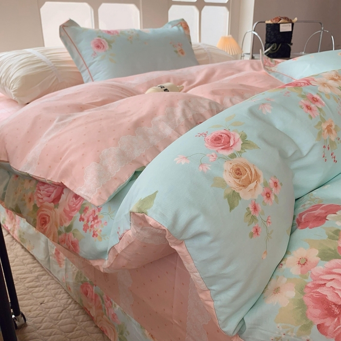 91家纺网 家纺一手货源 找家纺 （总）莱豫家纺 2024新款纯棉四件套-第九波