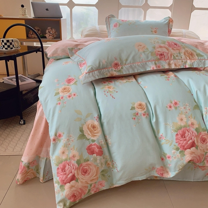 91家纺网 家纺一手货源 找家纺 （总）莱豫家纺 2024新款纯棉四件套-第九波