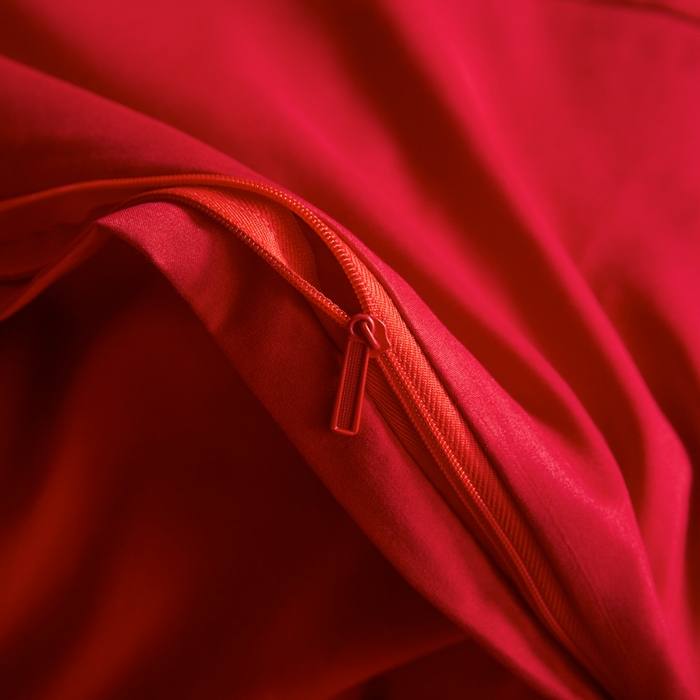 91家纺网 家纺一手货源 找家纺 千希家纺 2025新款麻绳拼接120g斜纹磨毛提花婚庆系列四件套 竹恋