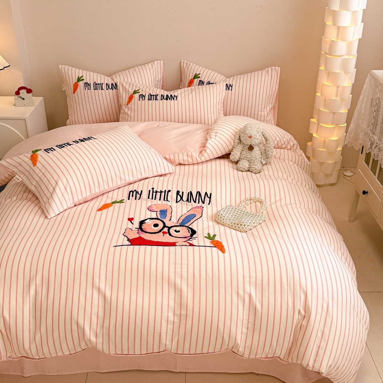 91家纺网 家纺一手货源 找家纺 （总）简宜家居 2025新款全棉磨毛刺绣毛巾绣四件套