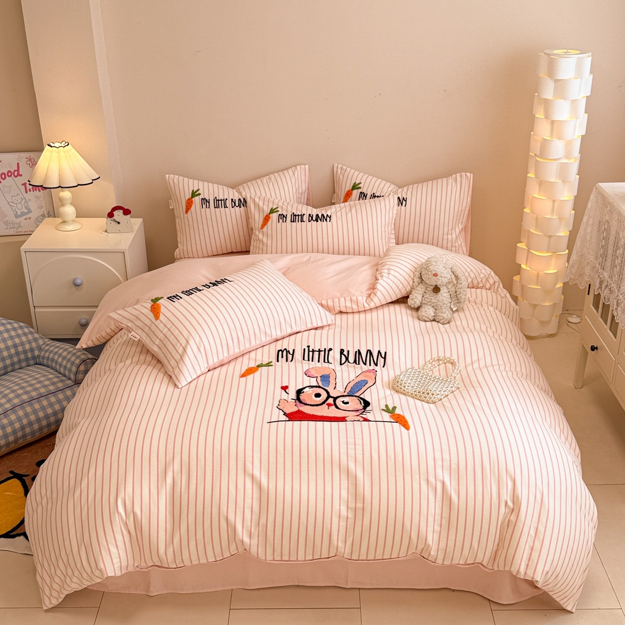 91家纺网 家纺一手货源 找家纺 （总）简宜家居 2025新款全棉磨毛刺绣毛巾绣四件套