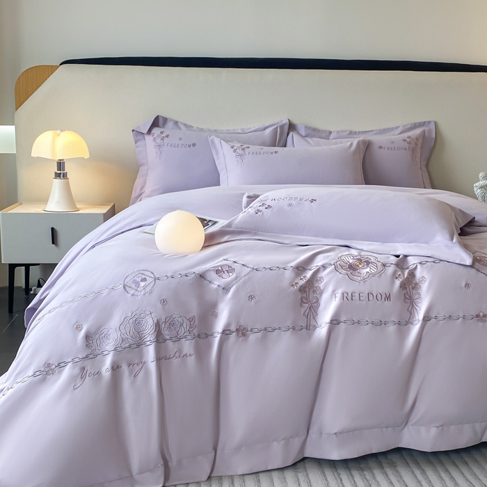 91家纺网 家纺一手货源 找家纺 （总）桃园 新款纯棉全棉长绒棉磨毛四件套不掉毛高端礼盒-马赛系列（包含买家秀）