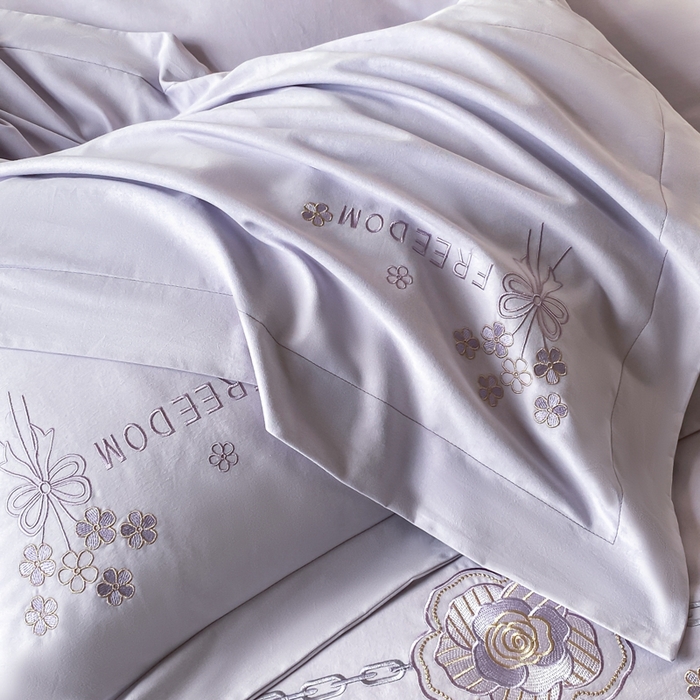 91家纺网 家纺一手货源 找家纺 （总）桃园 新款纯棉全棉长绒棉磨毛四件套不掉毛高端礼盒-马赛系列（包含买家秀）