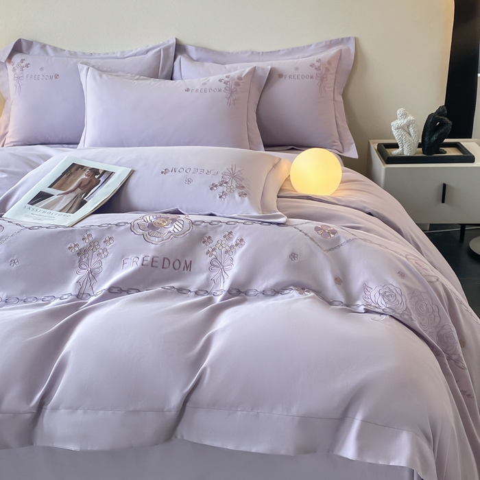 91家纺网 家纺一手货源 找家纺 （总）桃园 新款纯棉全棉长绒棉磨毛四件套不掉毛高端礼盒-马赛系列（包含买家秀）