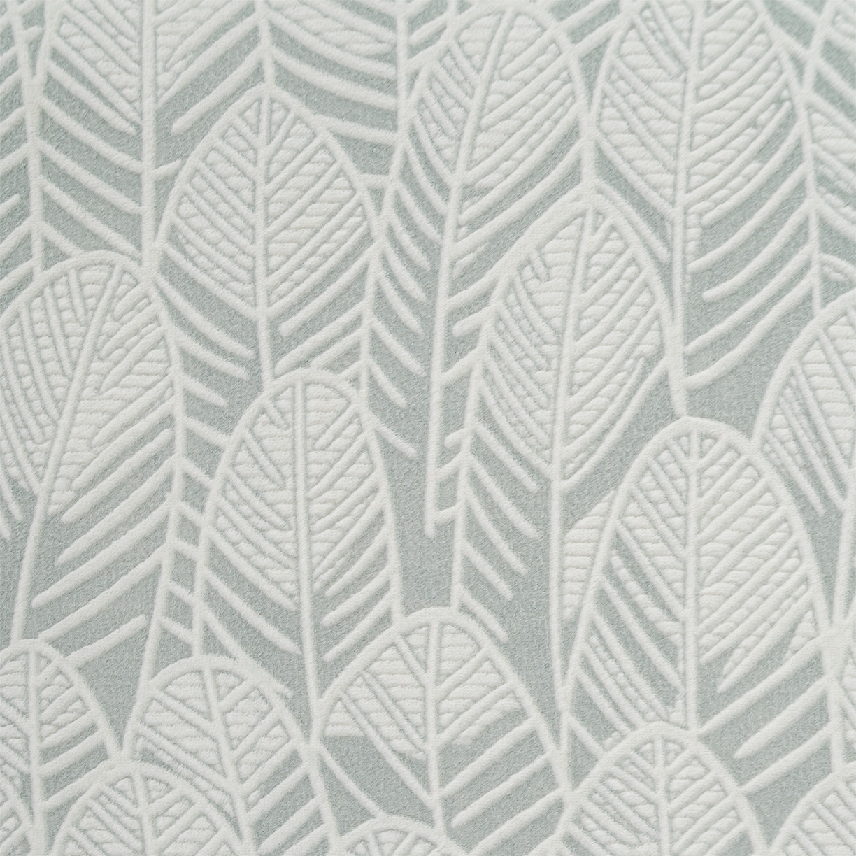 91家纺网 家纺一手货源 找家纺 新太阳蚊帐 2025新款云棉绒雕花可折叠地垫垫子 叶纹雅格垫