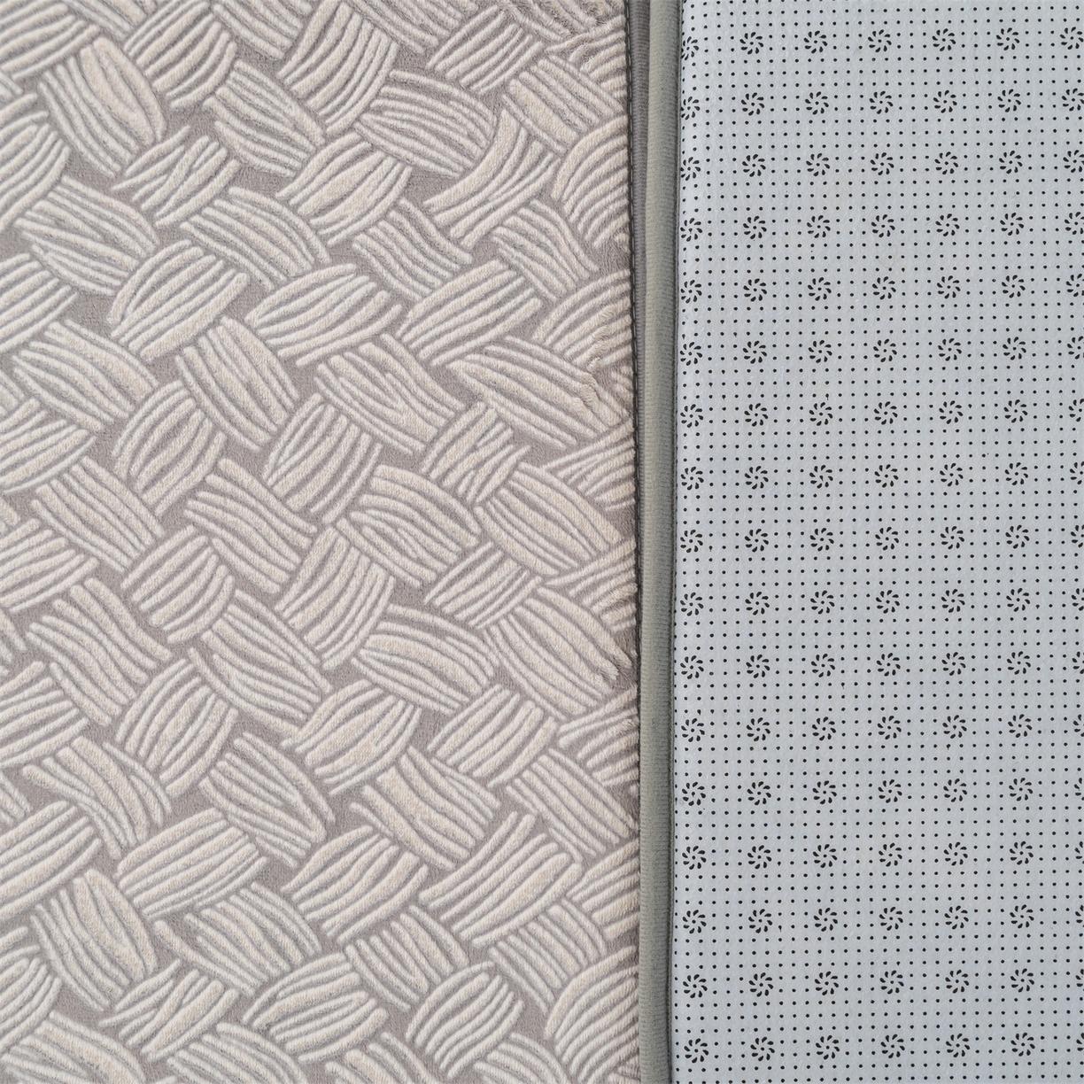 91家纺网 家纺一手货源 找家纺 新太阳蚊帐 2025新款云棉绒雕花可折叠地垫垫子 素格雅垫