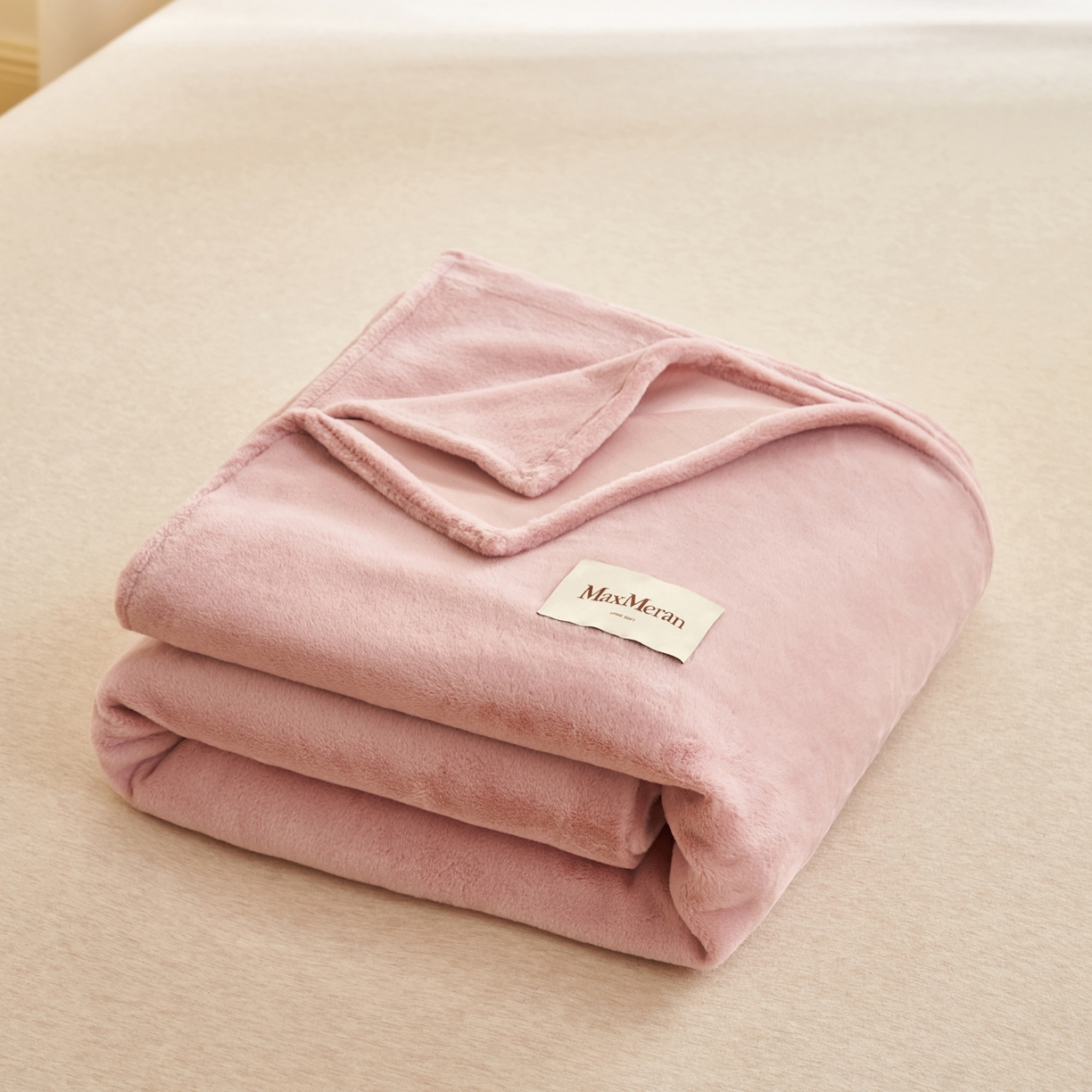 91家纺网 家纺一手货源 找家纺 晨曦家纺 2025新款加厚牛奶绒床单单件法兰绒宝宝绒 MAX-豆沙