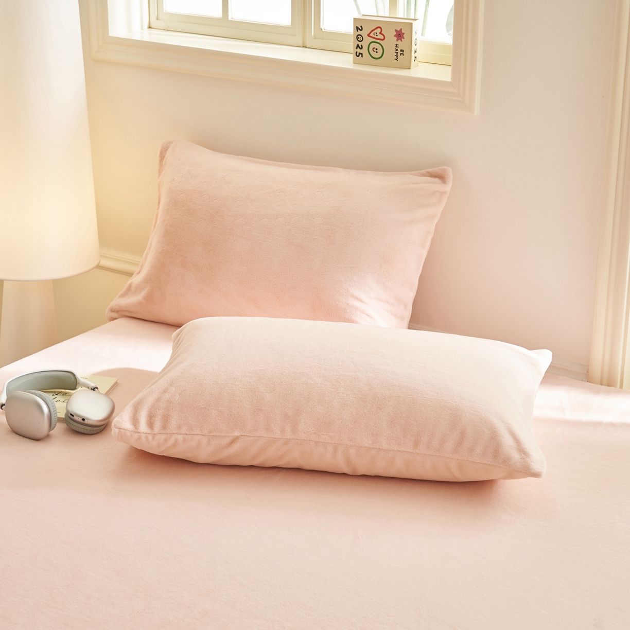 91家纺网 家纺一手货源 找家纺 晨曦家纺 2025新款加厚牛奶绒床单单件法兰绒宝宝绒 MAX-少女粉