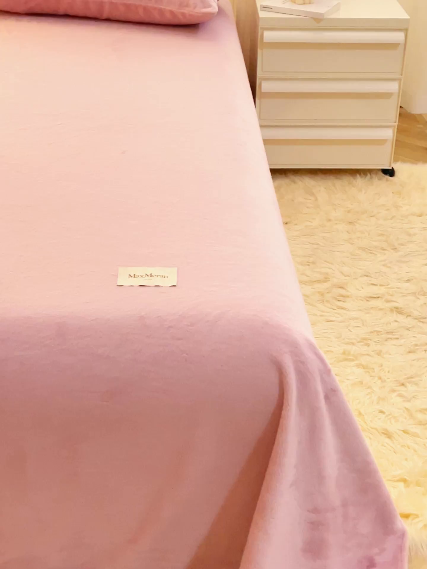 91家纺网 家纺一手货源 找家纺 晨曦家纺 2025新款加厚牛奶绒床单单件法兰绒宝宝绒 MAX-豆沙