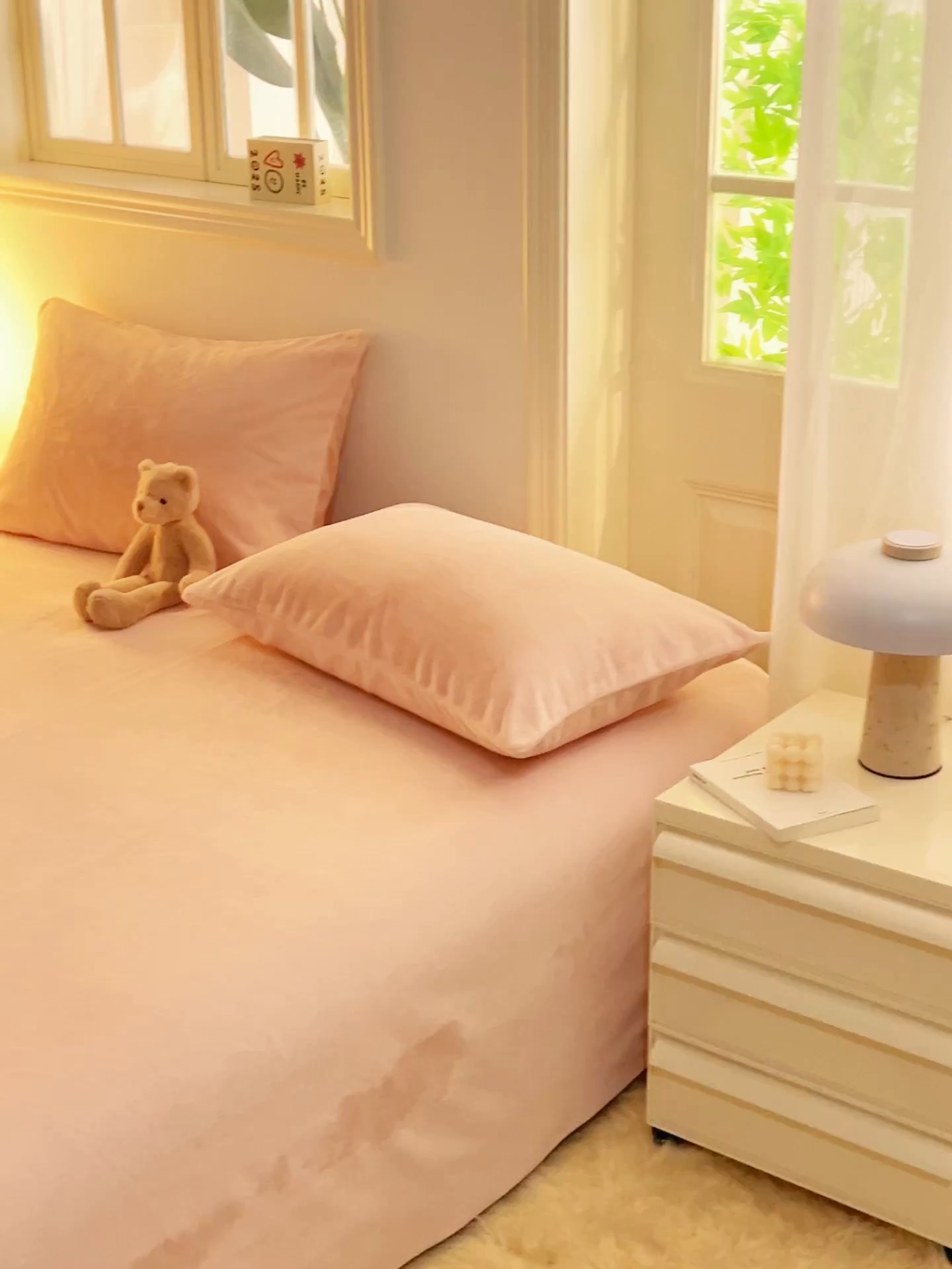 91家纺网 家纺一手货源 找家纺 晨曦家纺 2025新款加厚牛奶绒床单单件法兰绒宝宝绒 MAX-少女粉