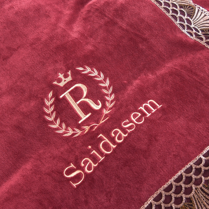 91家纺网 家纺一手货源 找家纺 （总）仟网汇 2025热款轻奢贵族风蕾丝立体刺绣高克重牛奶绒四件套金貂绒法莱绒