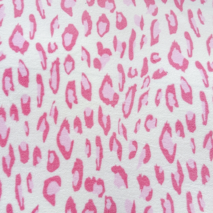 91家纺网 家纺一手货源 找家纺 仟网汇 2025新款直播热款跑量牛奶绒印花款四件套 粉豹纹