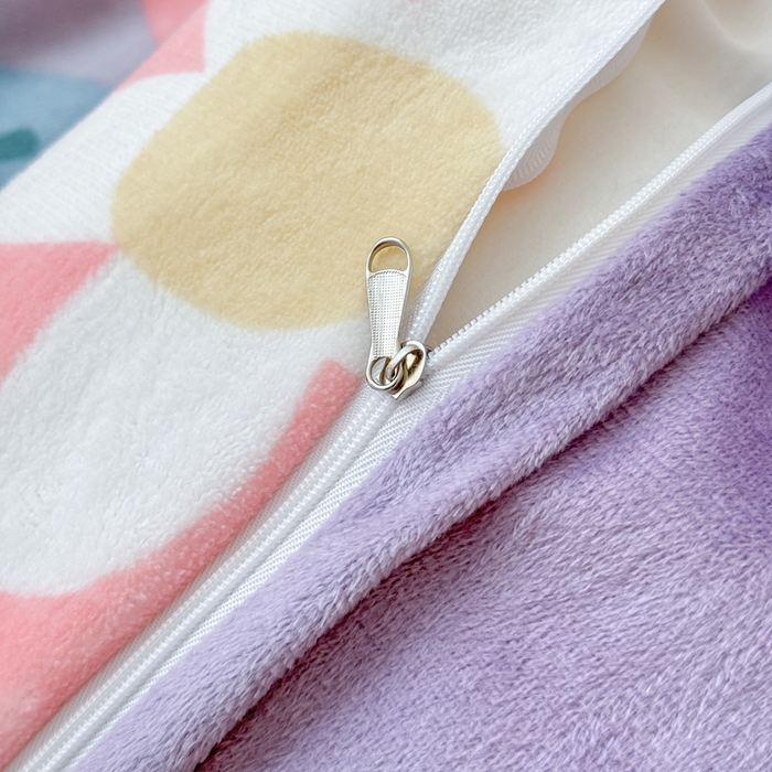 91家纺网 家纺一手货源 找家纺 仟网汇 2025新款直播热款跑量牛奶绒印花款四件套 太阳花