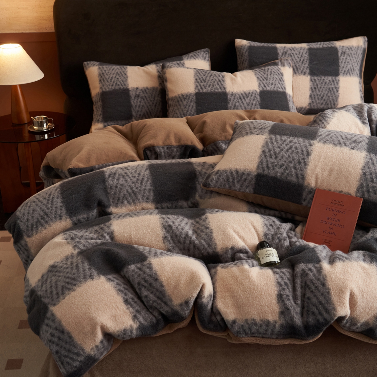 91家纺网 家纺一手货源 找家纺 （总）晨曦家纺 2025新款加厚加绒羊驼绒四件套牛奶绒四件套