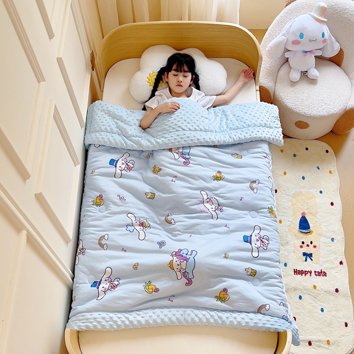 鱼宝 2025新款三丽鸥针织棉豆豆被 水果玉桂狗