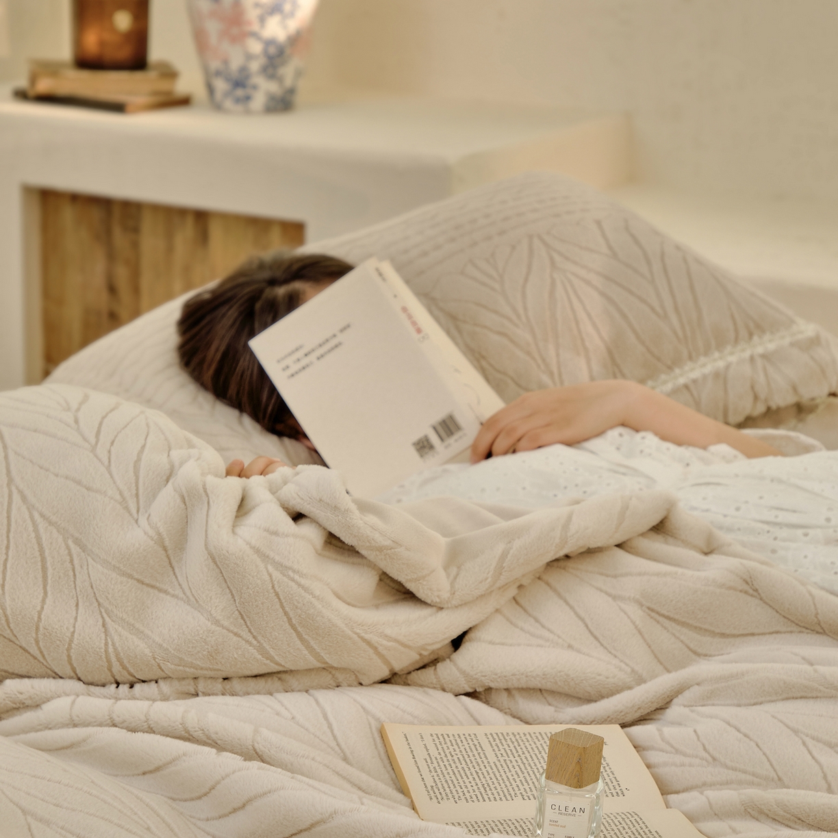 91家纺网 家纺一手货源 找家纺 玖玖爱家纺 2025秋冬限定高克重奢绒四件套-奢雅冬日 奢雅冬日-卡其色