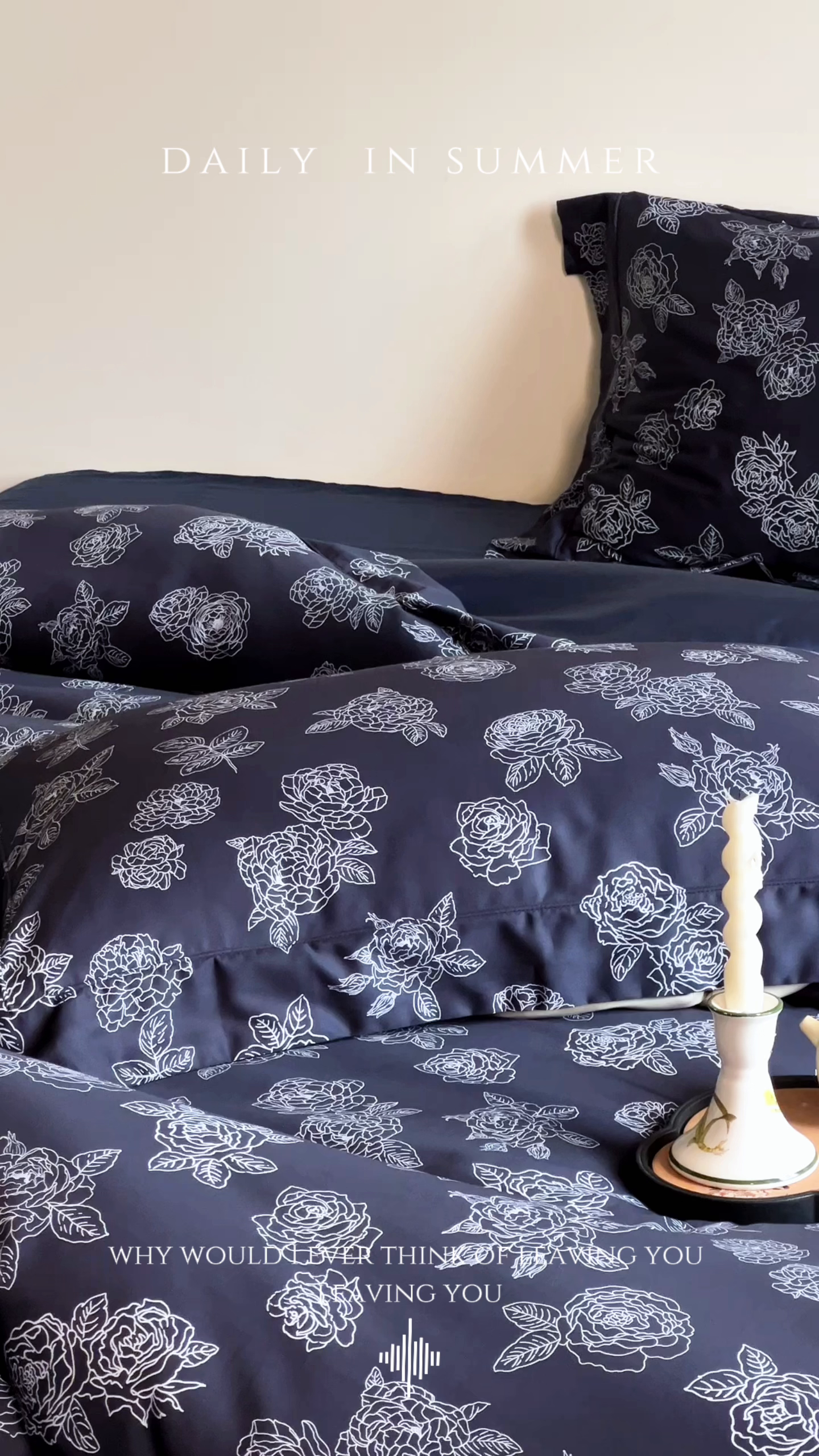 91家纺网 家纺一手货源 找家纺 （总）窝米 2025新款数码印花100支长绒棉纯棉工艺花边款四件套-青花瓷