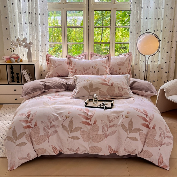 91家纺网 家纺一手货源 找家纺 （总）简约家纺 2025新款全棉磨毛四件套