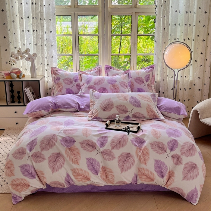 91家纺网 家纺一手货源 找家纺 （总）简约家纺 2025新款全棉磨毛四件套