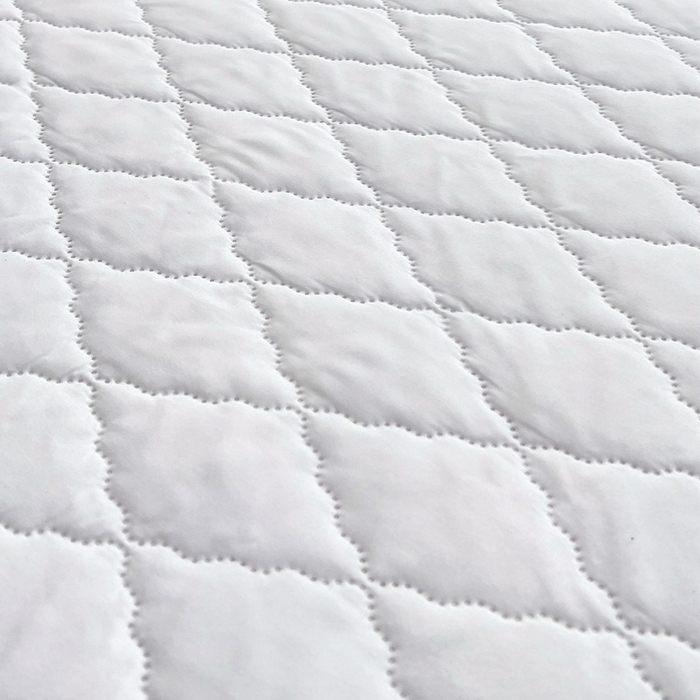 91家纺网 家纺一手货源 找家纺 蝶蔻家纺 2025新款亚马逊外贸跨境亲肤磨毛夹棉涤纶TPU防水床笠虾皮希音Temu爆款 米白