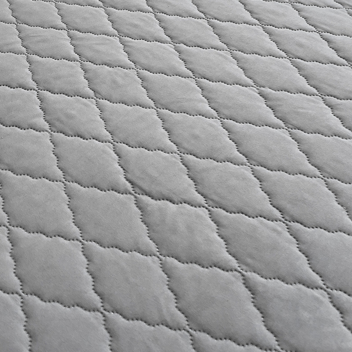 91家纺网 家纺一手货源 找家纺 蝶蔻家纺 2025新款亚马逊外贸跨境亲肤磨毛夹棉涤纶TPU防水床笠虾皮希音Temu爆款 深灰