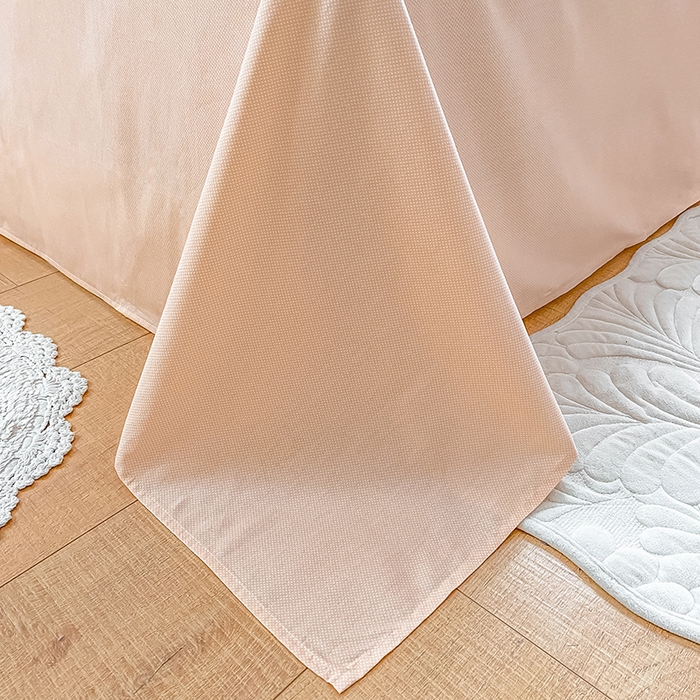 91家纺网 家纺一手货源 找家纺 琪格格纺织 2025新款全棉纯棉13372小清新四件套 微雨