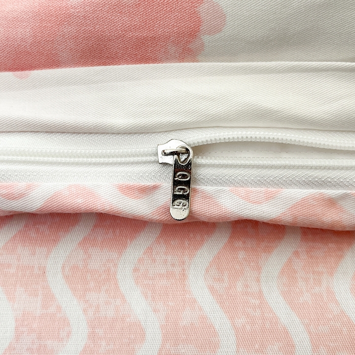 91家纺网 家纺一手货源 找家纺 琪格格纺织 2025新款全棉纯棉13372小清新四件套 萌心兔