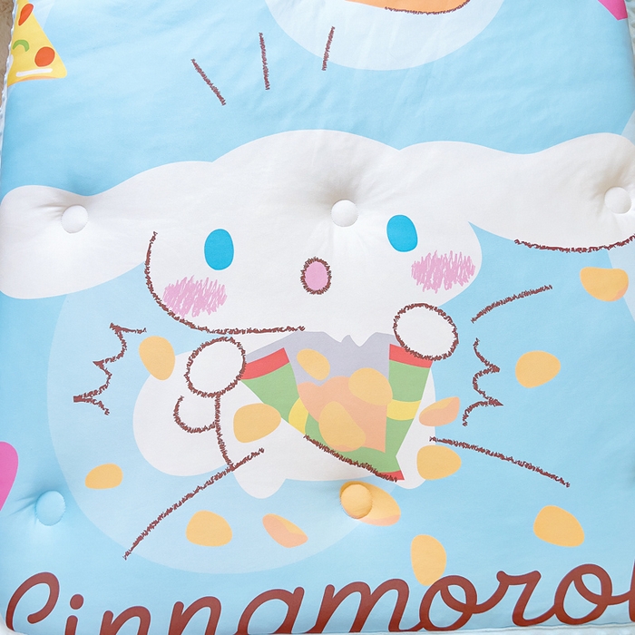 91家纺网 家纺一手货源 找家纺 吉咪兔家纺 2025新款大版三丽鸥库洛米儿童豆豆被针织棉幼儿园宝宝午睡春秋四季婴儿被子被芯 汉堡玉桂狗