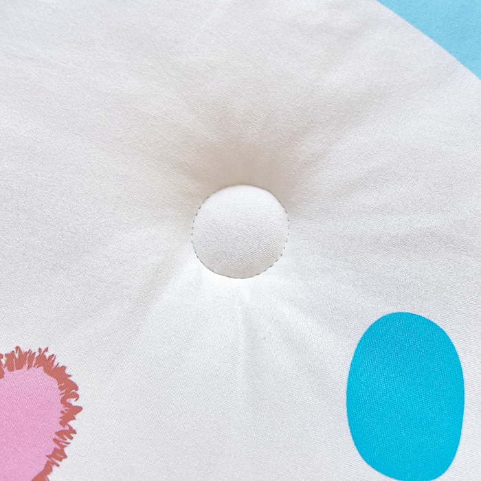 91家纺网 家纺一手货源 找家纺 吉咪兔家纺 2025新款大版三丽鸥库洛米儿童豆豆被针织棉幼儿园宝宝午睡春秋四季婴儿被子被芯 汉堡玉桂狗