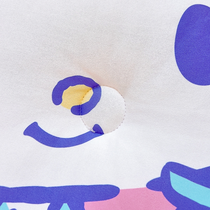 91家纺网 家纺一手货源 找家纺 吉咪兔家纺 2025新款大版三丽鸥库洛米儿童豆豆被针织棉幼儿园宝宝午睡春秋四季婴儿被子被芯 奶茶美乐蒂