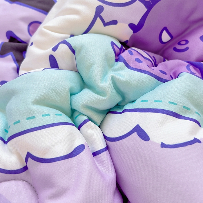 91家纺网 家纺一手货源 找家纺 吉咪兔家纺 2025新款大版三丽鸥库洛米儿童豆豆被针织棉幼儿园宝宝午睡春秋四季婴儿被子被芯 梳妆库洛米