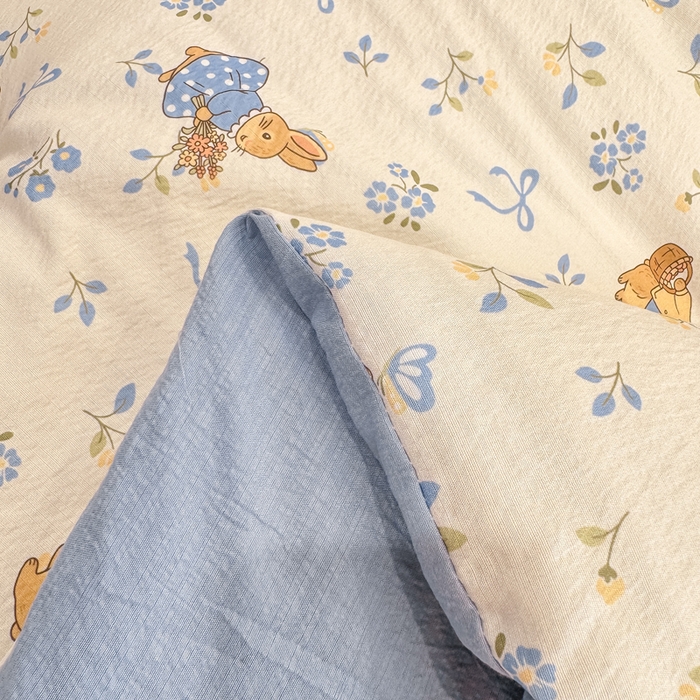 91家纺网 家纺一手货源 找家纺 梦初语 2025秋冬新款大豆纤维被子冬被棉被芯春秋被宿舍单双人学生四季通用（大豆纤维含量10%） 春日来信