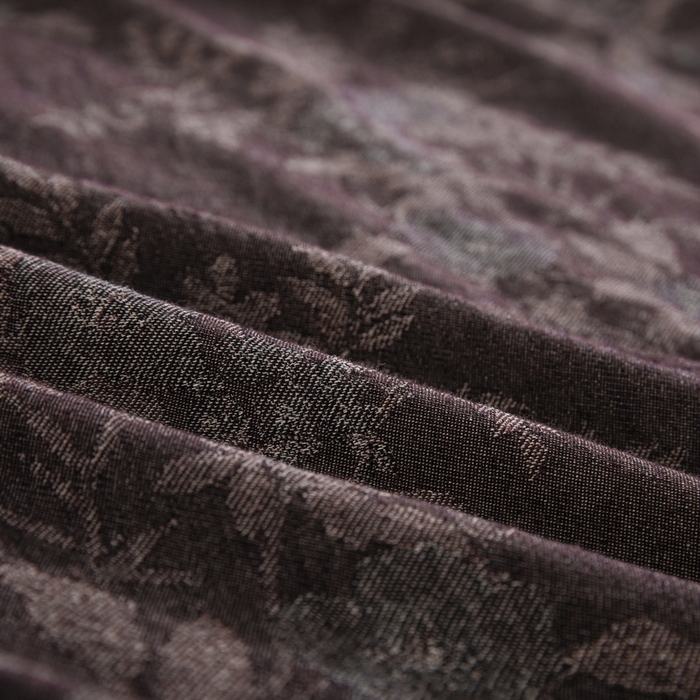 91家纺网 家纺一手货源 找家纺 鲁爱家纺供货 2025新款全棉色织提花（花边镂空款）四件套  西江月-中古色