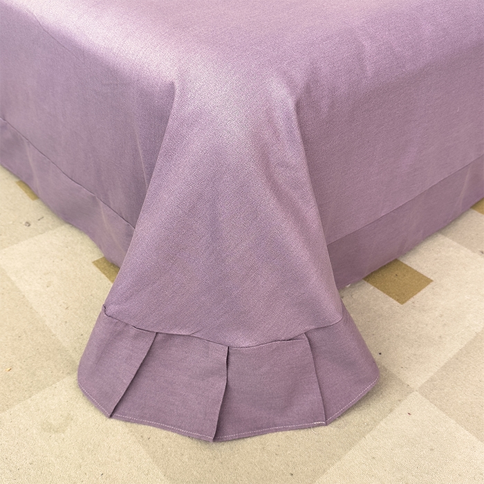 91家纺网 家纺一手货源 找家纺 优品阁 2024新款亲肤舒适全棉磨毛四件套学生三件套系列 北境梨花