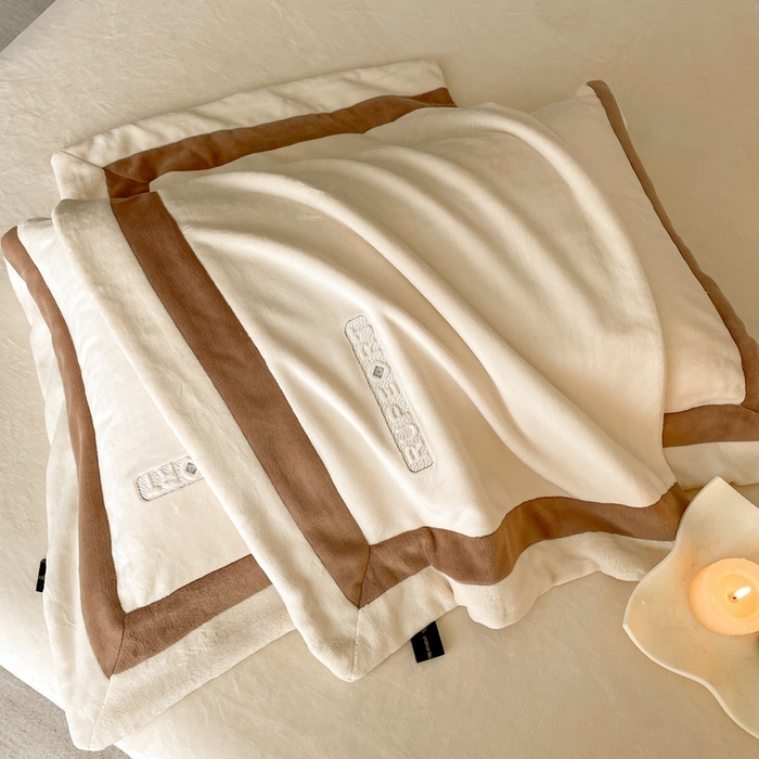 91家纺网 家纺一手货源 找家纺 （总）雅萱家纺 2025新款300g全消光牛奶绒四件套