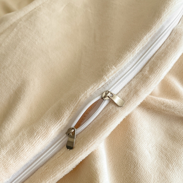 91家纺网 家纺一手货源 找家纺 雅萱家纺 2025新款300g全消光牛奶绒四件套 鲁珀特-米黄